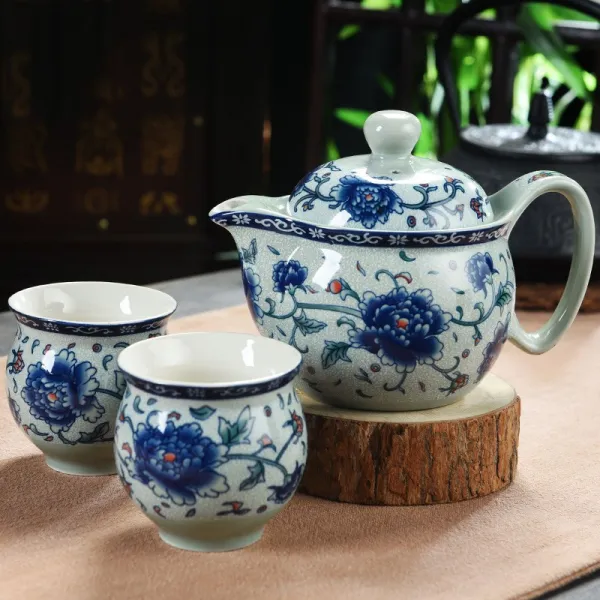  이지트렌드 다기세트 찻잔세트 Dd40 개 네이비