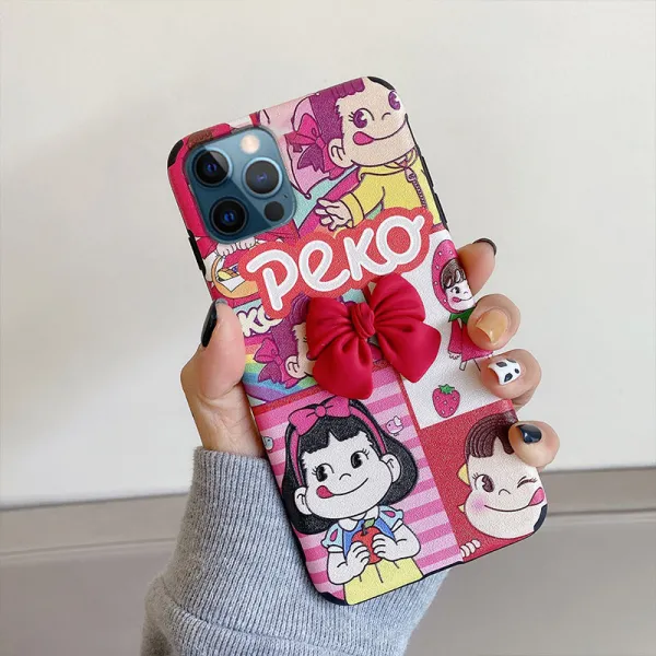 나혼자잘산다 브러쉬메탈스킨 밀크 누이동생 나비넥타이 적용 12미니 큐트 IPHONE12PROMAX 스윗 십이 초모 I12