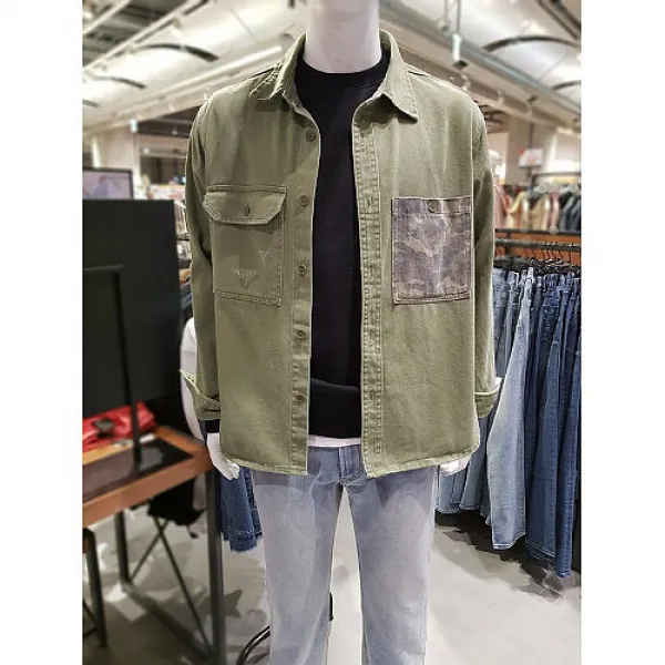 겟유즈드 Ak수원점 겟유즈드 밀리터리 면셔켓 Akns Dua106m