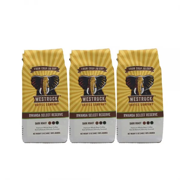 Westrock Coffee Company 르완다 선택 구 다크 로스트 12oz 원두 3팩, 상세설명참조