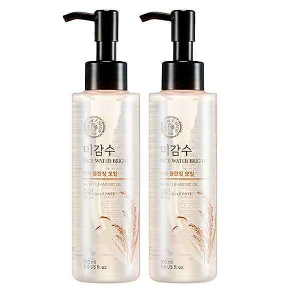 허브데이 더페이스샵 미감수 브라이트 리치 클렌징 오일 150ml 2개 클렌징크림