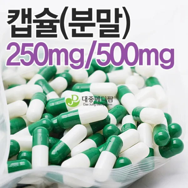 공캡슐 250mg 500mg 1팩(1000개), 1팩, 500mg 1000개
