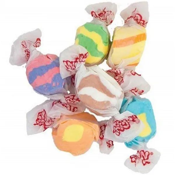 FirstChoiceCandy 혼합 열대 과일 모듬 고급 소금물 Taffy 5 LB Mixed Tropical Fruit Assorted Gourmet Salt Water