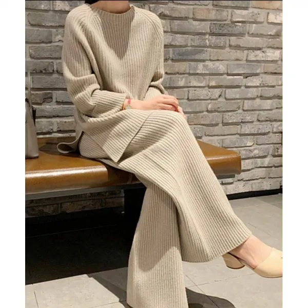 실루엣21 데일리 골지 상하의세트