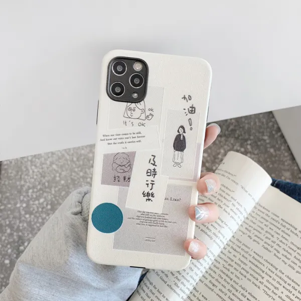마햄 Golden Bug 아이폰케이스 미목 시기적절 행락 문자 껍데기 적용 11PROMAX 사과폰 XXSXR 핸드폰케이스