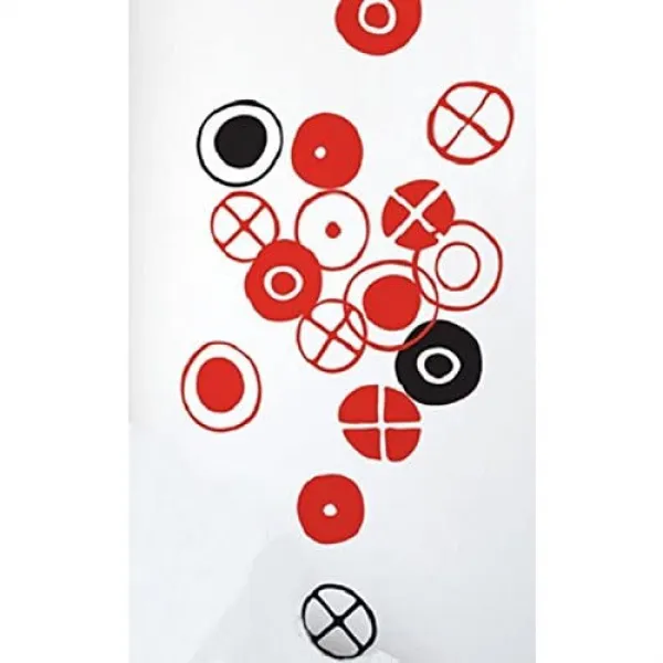BLIK 붙여 벗길 수 있는 wall 스티커 프로 사양 임즈Eames 써클 스몰 블랙 E-Circles 미국발 예쁘게 벗길 수 있어 벽을 손상시키지 않기 때문에 임대로도 OK, 컬러 = 블랙