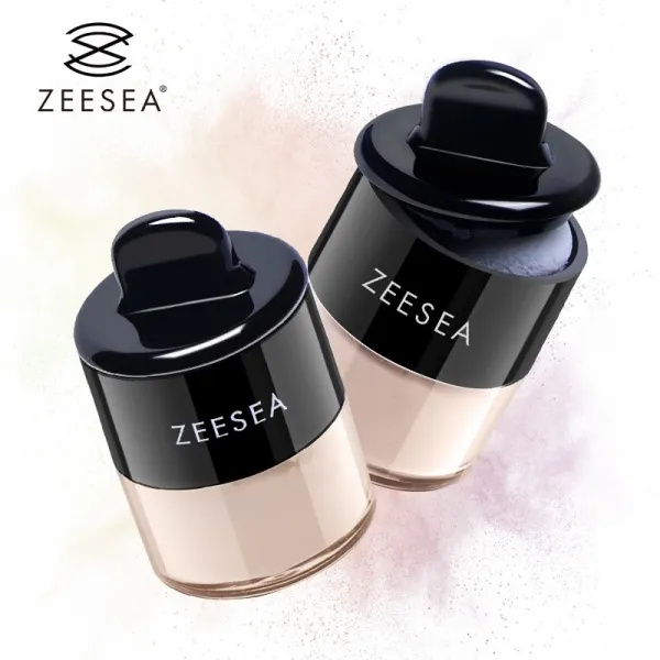 ZEESEA'자색 지속적 오일 파우더 헤어 파우더 파우더 자세 수용보습 컨실러 커튼 커튼 파우더 커버 안마른팩트 고광미 메이크업 내, 단일상품