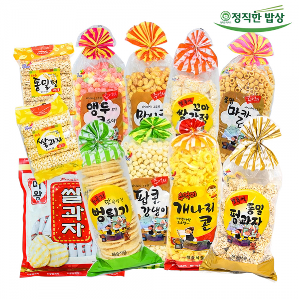미왕 쌀과자 1BOX [(270gx25봉)x10개] 외 과자모음전, 없음, 03. 개나리콘 1BOX [250g x 10개입]