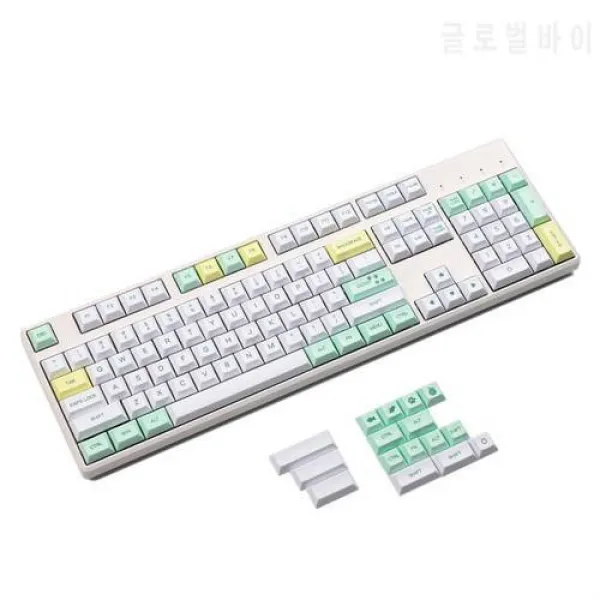 MX 기계적인 키보드를위한 YMDK 120 열쇠 염료 이하 DSA 단면도 PBT Keycap, 상세내용참조, 상세내용참조