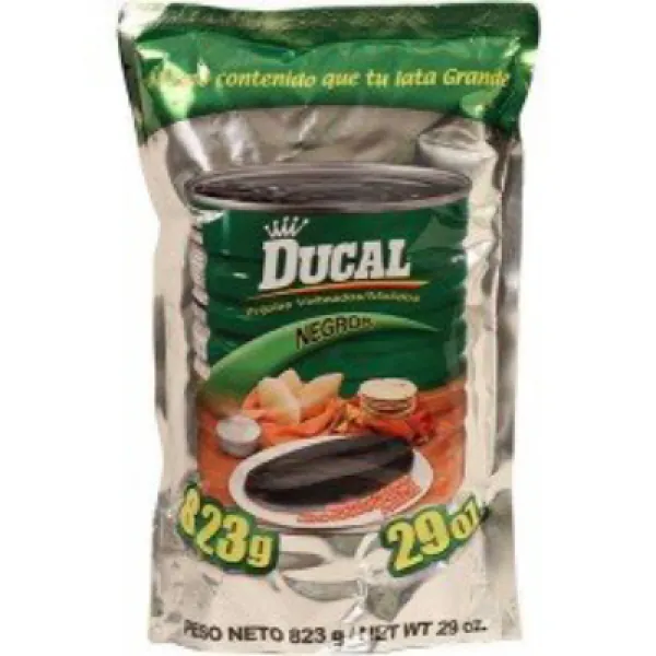 29oz Ducal Refried Black Beans 822.1g Ducal 블랙 콩 재 요구 1