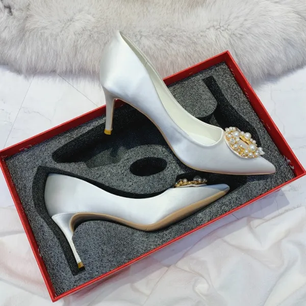 작은 독 진주 7공분 로우힐 슈즈 프렌치시크 소녀 7센치 하이힐 여성 7cm 스틸레토힐 단화 가을