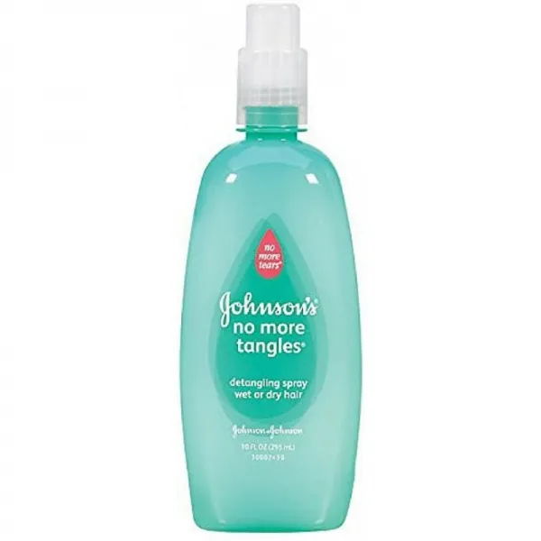 존스 & 존슨 No More Tangles 스프레이 디탕글러 10 Fl Oz (3팩):, 단일옵션