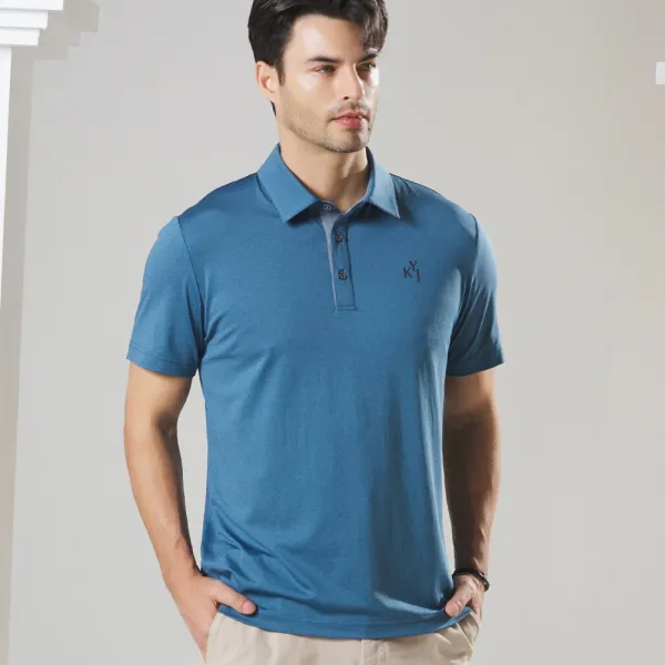 김영주골프 Vazo 남자골프웨어 Gio 반팔티셔츠 골프복