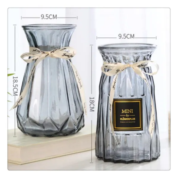유리 꽃병 거실 꽃꽂이BP2014, 1#사진색
