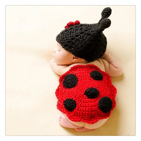 크리에이티브 베이비 포토 딱정벌레웨어 신생아 만월백일사진 소품al3013 사진색