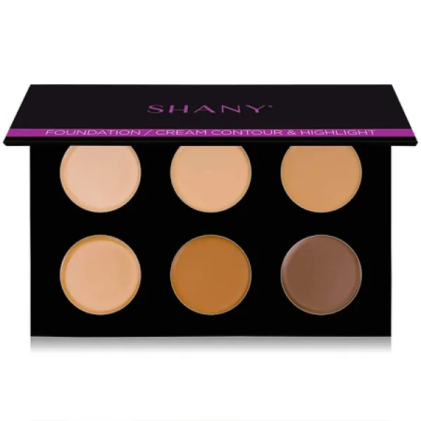 SHANY cosmetic 샤니 파운데이션cream 등고선 강조 팔레트 - 레이어 1 - 6단 미니 걸작 컬렉션 메이크업, 상세 설명 참조0, One Color