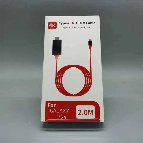 Lontion MHL케이블 미러링 C타입 HDMI케이블(2m) 갤럭시S10 S9 S8 노트9 노트8 호환