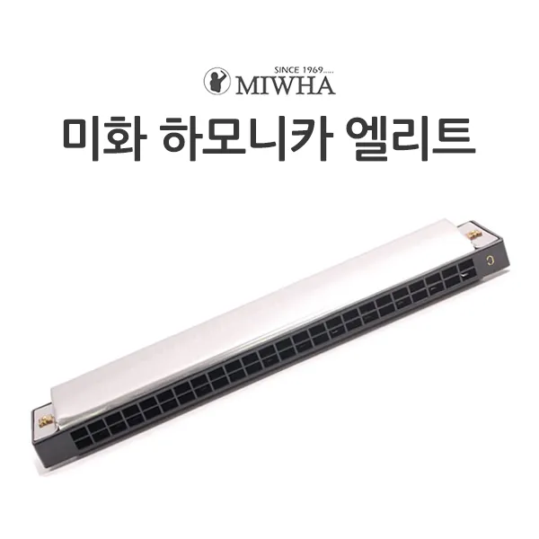 미화 교육용 24홀 트레몰로 하모니카 엘리트 C키