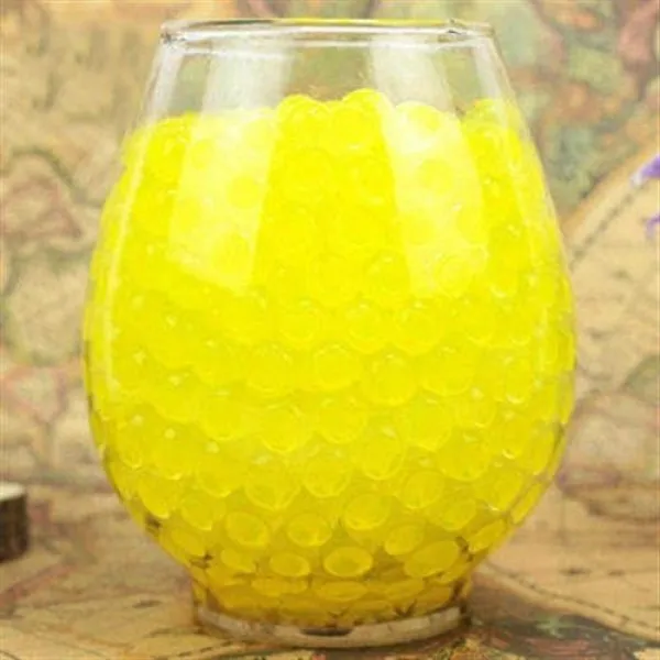 1 팩 100pcs Multicolors 크리스탈 토양 식물 꽃 젤리 진흙 물 구슬 식물에 대 한 진주 꽃병 토양 젤 공 홈 인테리어