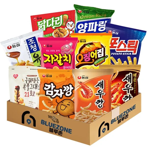 블루존 베스트 과자세트 10종 1세트