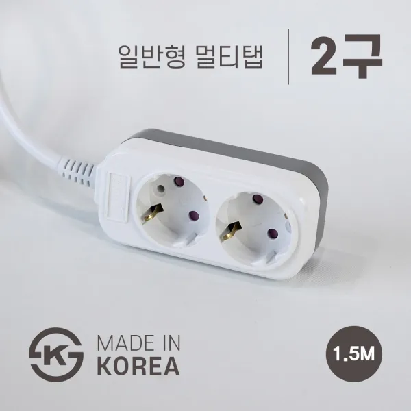 광명전기 일반형 개별스위치형 L형 T형 멀티탭 모음 2구 3구 4구 5구 6구 1.5m 3m 5m 10m 2구 일반형