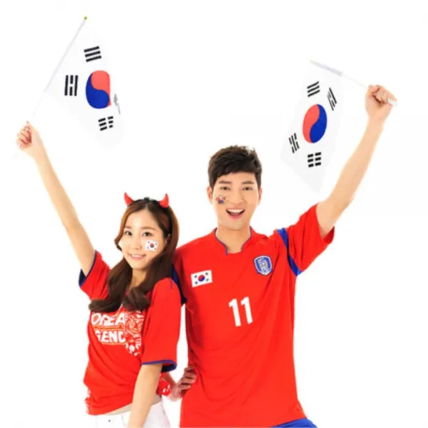 국가기념일 애국자 태극기 27x20(10개) 깃발 개천절, 1개