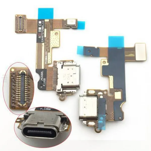 LG G6 USB 위탁 항구 코드 케이블 수리 부품을위한 새로운 선창 연결 관 충, 상세내용참조, 상세내용참조