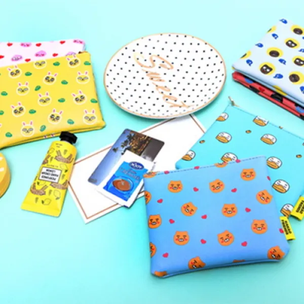  바보사랑 카카오프렌즈 사각 동전지갑