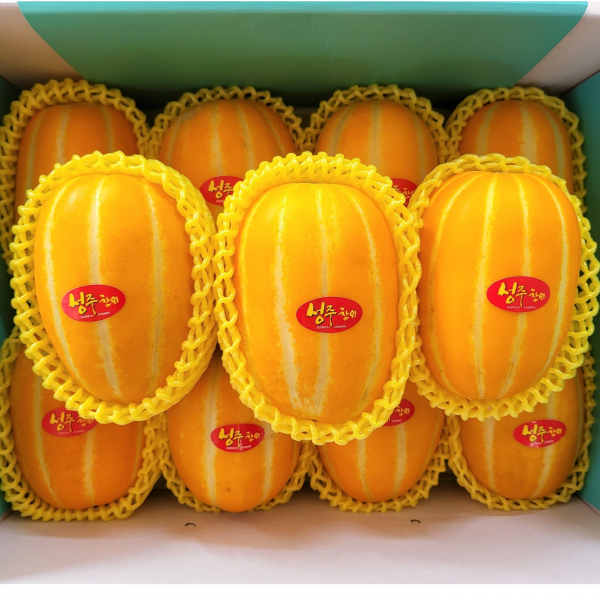 당도보장 아삭 성주꿀참외 최상급 가정용 중과(로얄과)2.5kg 5kg, 중과2.5kg(8~12과)