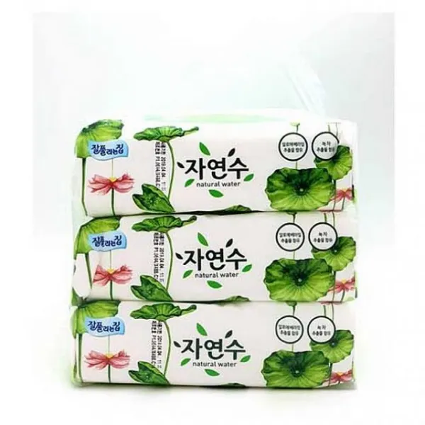 리암 미래생활 자연수 물티슈 64매x6입 4개