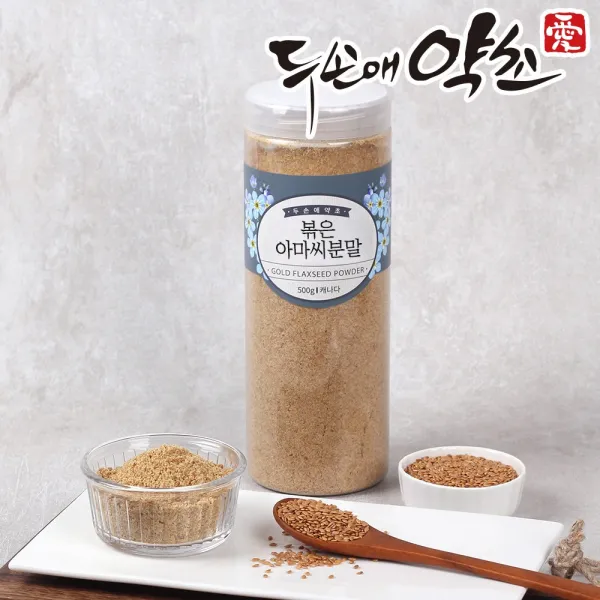 두손애약초 볶은아마씨분말 500g 1개
