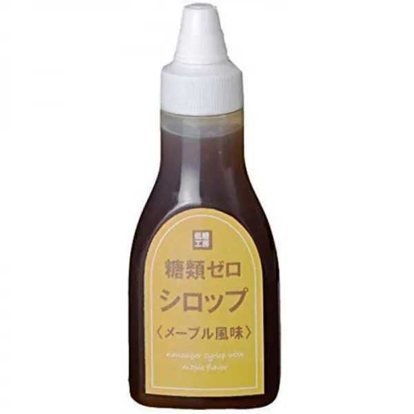  해외 Amazon당질 제한 저 당질 당류 제로 시럽 메이플 풍미 250g설탕 불사용 논슈거 당질 오프 90%칼로 1 단일옵션