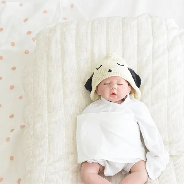  제이앤제나 허리에 무리없는 신생아부터 역류방지쿠션_누빔인견 베이지스트라이프 역류방지쿠션 누빔인견 베이지스트라이프 쿠션커버+쿠션솜 