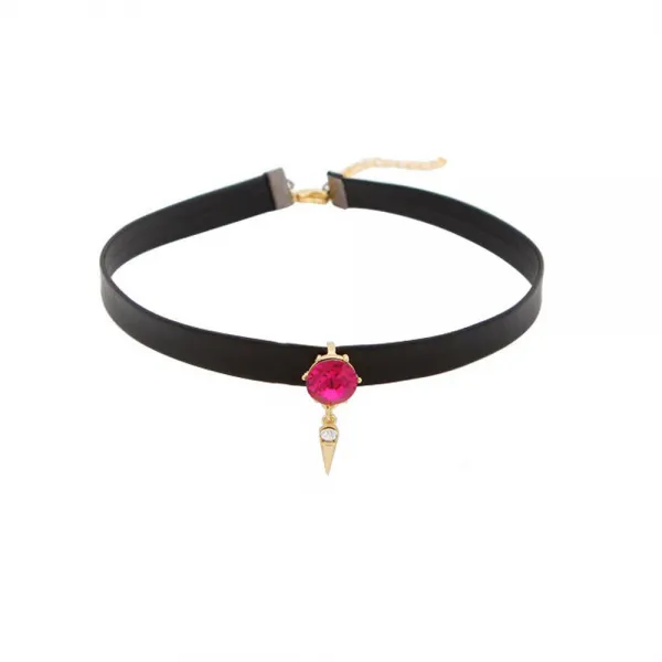 Jc 빈티지 초커 펜던트 목걸이 고딕 펑크