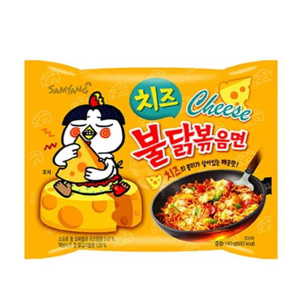 굿데이 삼양 봉지라면 치즈 불닭볶음면 140gx32봉 1박스 컵라면/짜파게티/안성탕면/진라면/진라면매운맛/열라면/왕뚜껑/간짬뽕/라면박스/불닭볶음면 단일 총 수량
