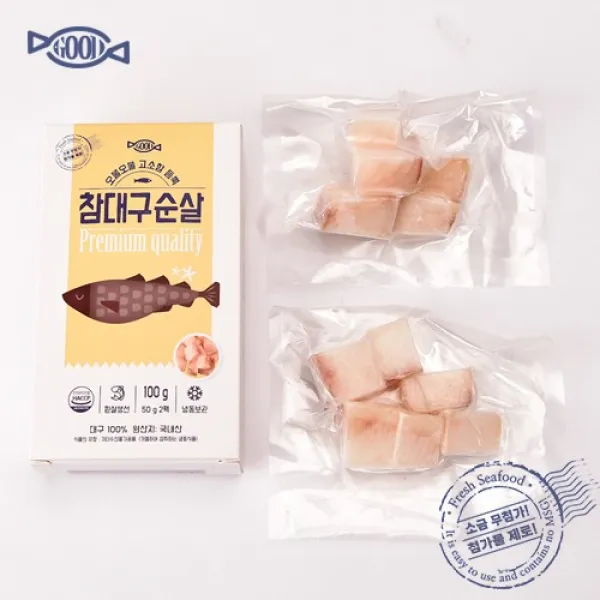 굿브랜드 어린이 참대구순살(국내산) 100g, 1팩