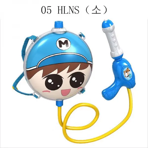 뉴타임즈 6 물총 어린이 완구 배낭분수 헤치기 물장구 싸움 신기 물을 홀짝홀짝 XTe13 A28, 05 HLNS（소）