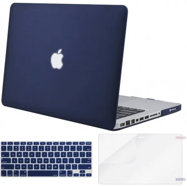 MOSISO Plastic Hard Shell 케이스 및 키보드 커버 및 화면 보호기 구버전 MacBook Pro 13 인치 (A1278, 단일상품