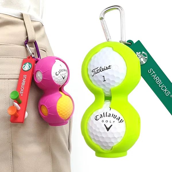 세이렌몰 별다방 골프티 꽂이 _볼주머니 B타입/형광그린