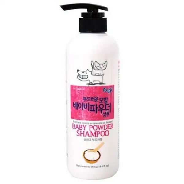 도매24 포켄스 베이비파우더 샴푸 550ml 강아지 1