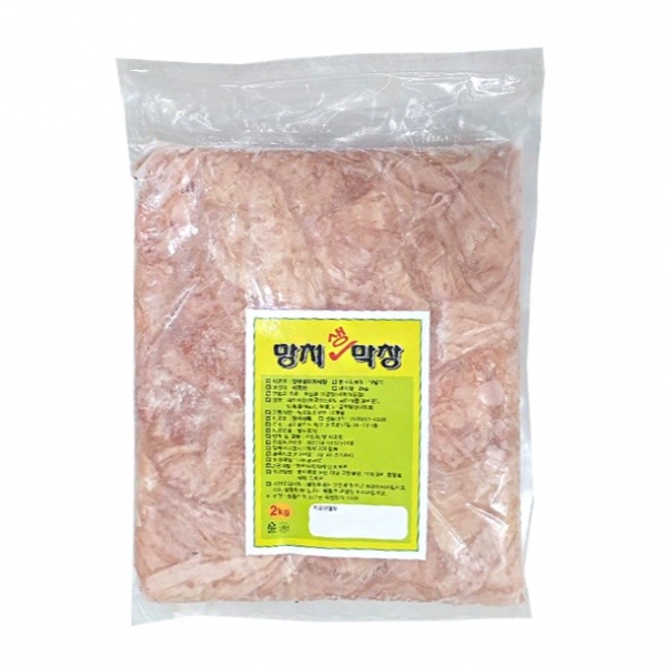 망치막창 48시간 과일숙성 대구 돼지생막창 2kg 업소용 도매 대용량