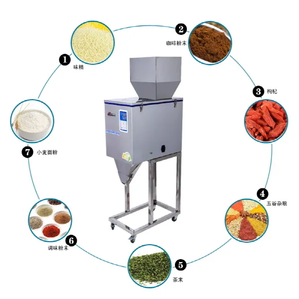 자동 계량기 과립 분말 씨앗 채우는 기계 디스펜서 999g 3000g 5000g 10000g, 10-999G