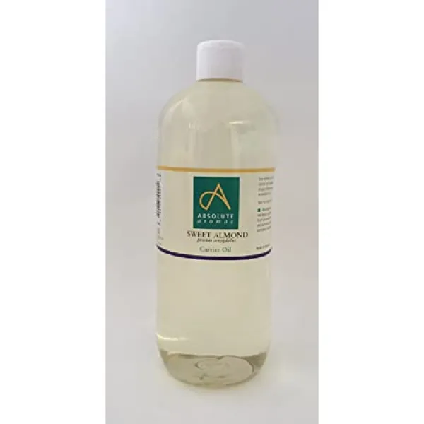 Absolute Aromas Sweet Almond Oil 1L-순수 천연 냉간 프레스 잔인 함 없음. 철저한 채식주의 자 GMO, 상세 설명 참조0