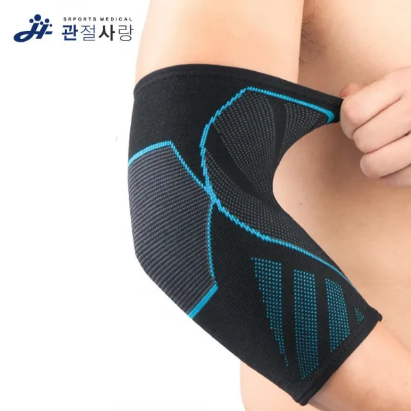 전문가용 파워리프팅 경기용 장기간사용가능 팔꿈치스트랩 팔꿈치보호패드, {