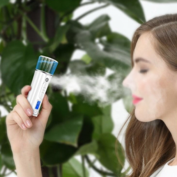 득템점빵 미스트분사기 속건조 수분공급기 미니 휴대용 충전식 나도미스트 보습스팀 자동안개분사 윤, 업그레이드 광미니 공연히 생수우유 지정