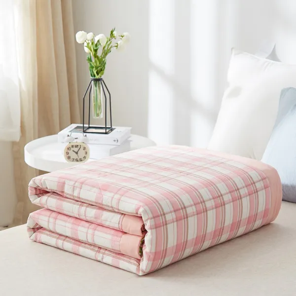 풀패딩 100 안팎 코튼 꽃 쿨링 에어컨 더블 싱글 자 물세탁 가능 딸기 칸