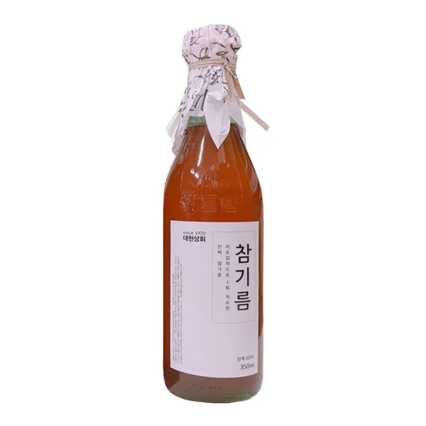 50년전통대현상회 저온압착 진짜참기름 350ml 방앗간직배송 1개