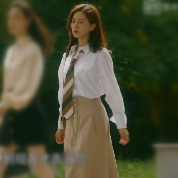tscom 복장세트 6123 유시시 장난 손동갑 옷 여성 겨울 가을 오피스 셔츠