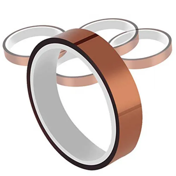 Heat High Temperature Resistant Adhesive Gold Tape for Electric Task 30m 12mm, 본문참고