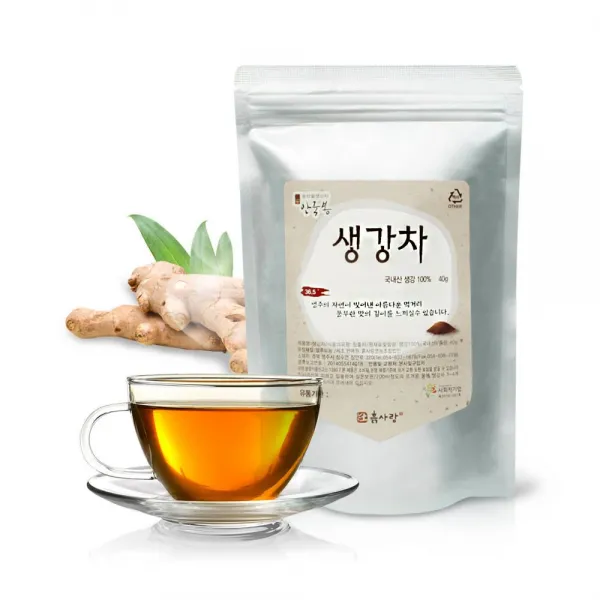 몸살에좋은차 국산 생강차 티백 40g 1